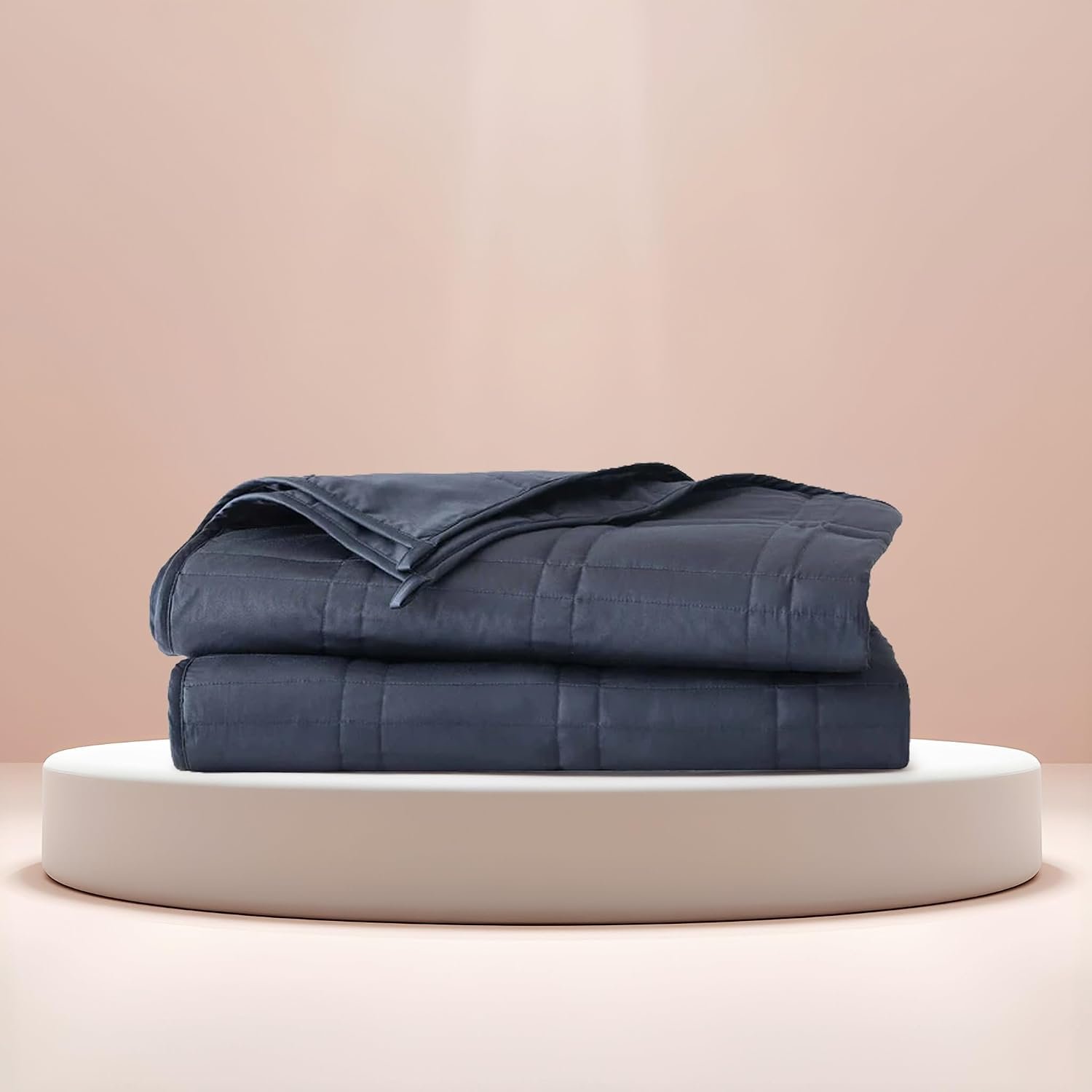613BjipX6YL._AC_SL1500_.jpg Cotton Weighted Blanket with Breathable All Cotton Construction - Image 1
