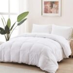 Peach Skin Down Alternative Comforter with Box Stitching