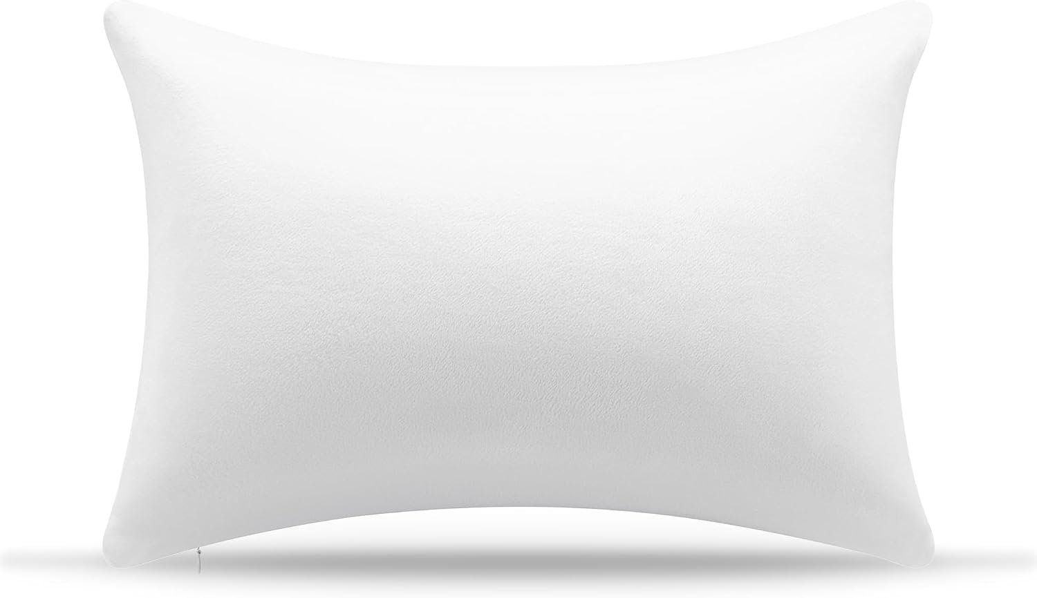 61IAL-vag-L._AC_SL1500_.jpg Firm Memory Foam Pillow Insert with Breathable Cover - Image 1