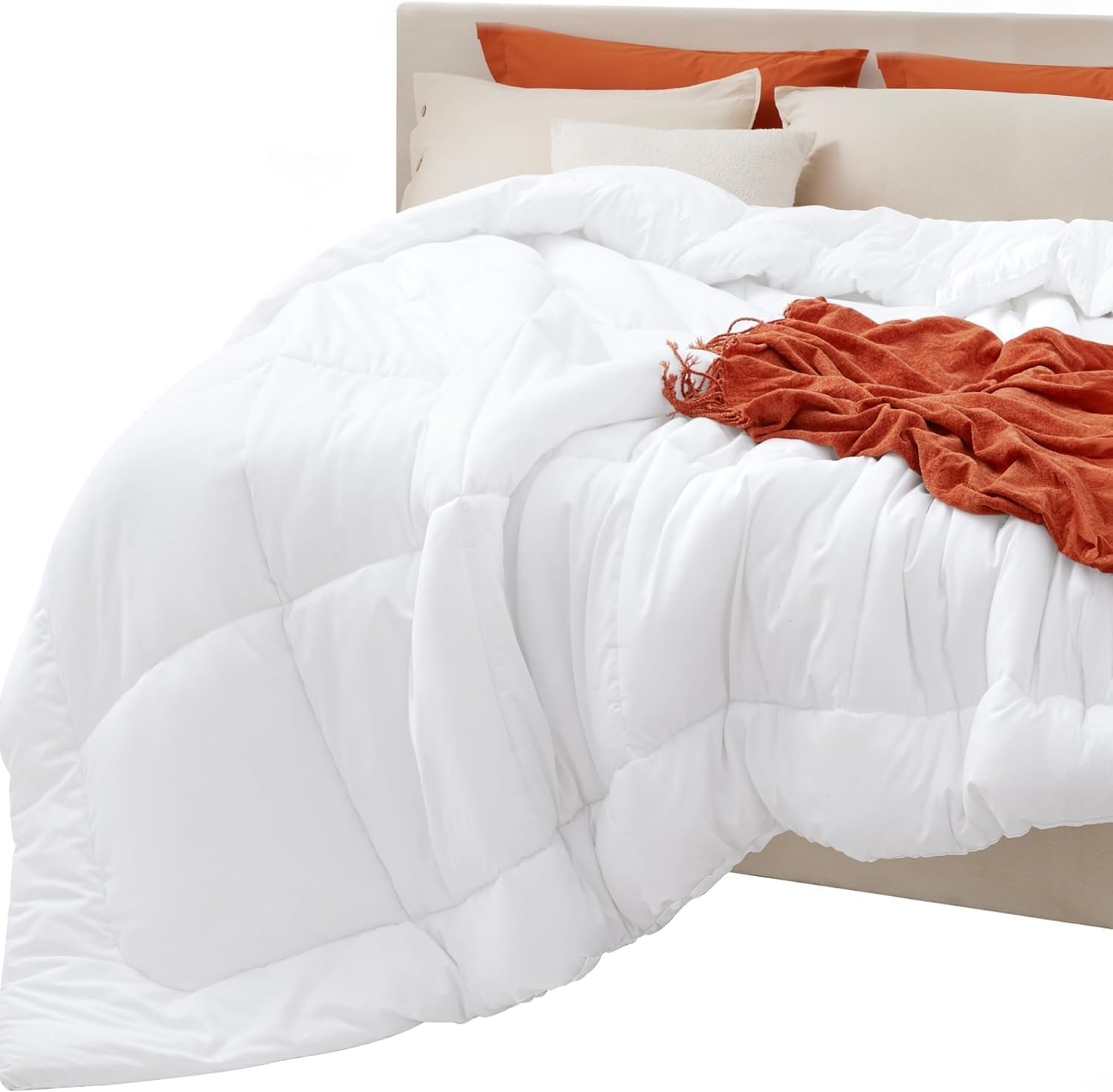 61PDz6t6VAL._AC_SL1500_.jpg Reversible Comforter with Cloud Like Soft Layers and Corner Tabs - Image 1