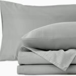 Lightweight Cotton Sateen Bedding Set with Deep Pocket