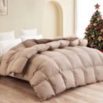 All Season Baffle Box Down Comforter with Corner Tabs