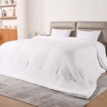 Oversized Hollow Core Microfiber Comforter with Corner Tabs