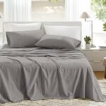 Breathable Cotton Sheet Set with Deep Elastic Pocket