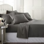 Microfiber Sheet Set with Four Pillowcases and Moisture Resistance