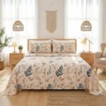 Double Brushed Microfiber Sheet Set with Extra Deep Pockets