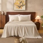 Pure Linen Sheet Set with Deep Pocket and Moisture Wicking