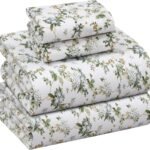 Cotton Percale Sheet Set with Deep Pocket and Strong Elastic