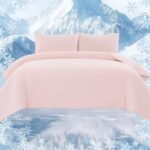 Cooling Bedding Comforter Set with Qmax Tech and Deep Pocket Sheets
