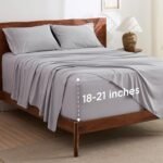 Moisture Wicking Sheet Set with Deep Pocket and Pintuck Design