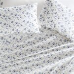 Double Brushed Microfiber Sheet Set with Blossom Print